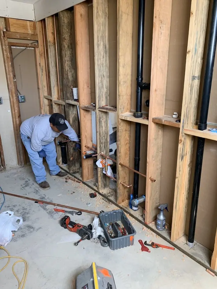 Commercial rough-in plumbing for Gas Line Repair in Plumb Point
